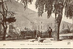 X ORAN PROMENADE DE L ETANG ET SANTA CRUZ